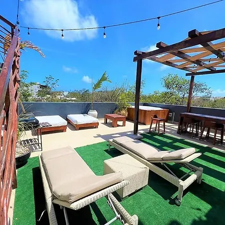 Ph @aldea Zama 4br 7 Beds/roof Garden Privado * Tulum
