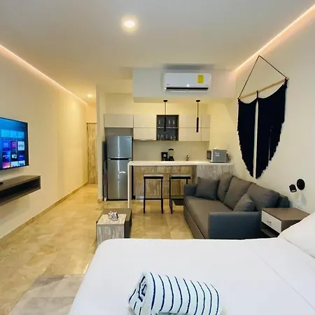 Lindo Estudio A 2 Km De La Playa Tulum
