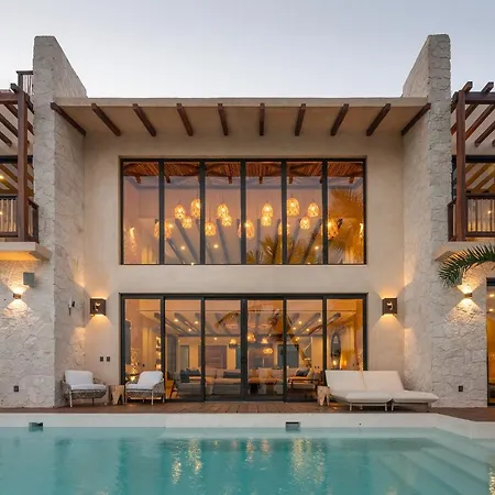 Tulumar Beachfront Luxury Villa- Full Service Tulum