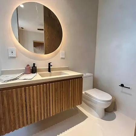New And Cozy Loft With Pool In Aldea Zama Apartment
