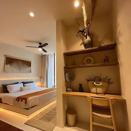 New And Cozy Loft With Pool In Aldea Zama Apartment