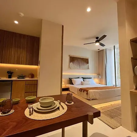 Apartment New And Cozy Loft With Pool In Aldea Zama