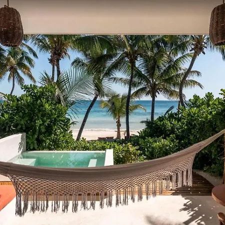 Beachfront In Beach Hotel Tulum