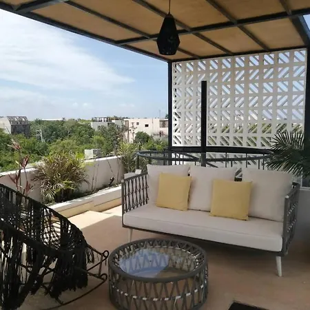 New Boho Chic Ph 2 Bedroom & Private Pool * Tulum