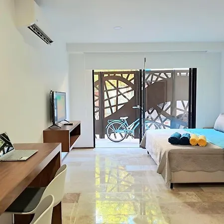 Apartment Menesse Estudio Departamento Centrico Con Alberca Estancias Largas *