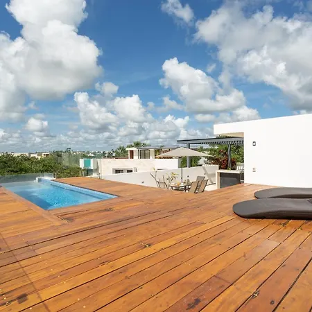 Apartment Park - Spa, Gym And Restaurant. Tulum