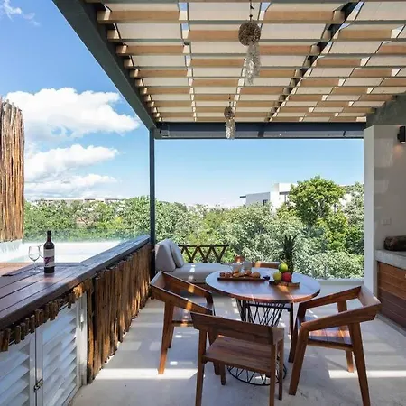 New Luxury Ph, Private Pool & Bikes Included Tulum