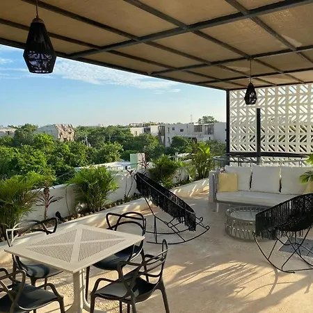 Apartment New Boho Chic Ph 2 Bedroom & Private Pool