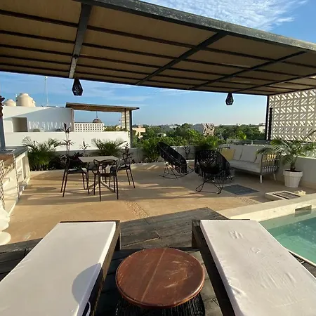 New Boho Chic Ph 2 Bedroom & Private Pool Apartment Tulum