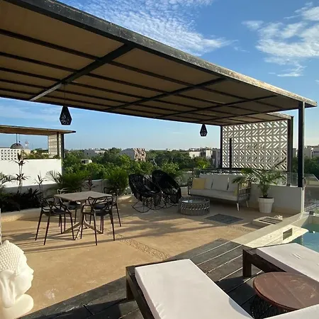 Apartment New Boho Chic Ph 2 Bedroom & Private Pool Tulum