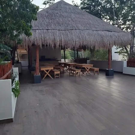 Apartment Jungle Oasis Studio: Beachside Retreat With Pool And Amenities