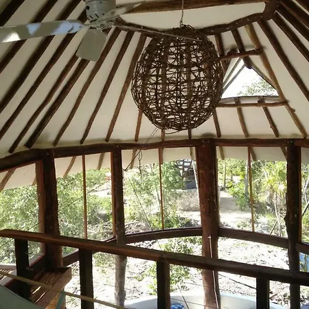 Exotic Eco House In Jungle With Private Cenote Tulum