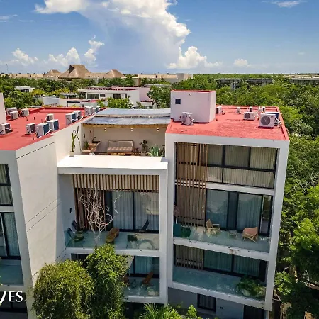 Lx Ph De 2 Rec. | Piscina Privada | Vista Hermosa Tulum