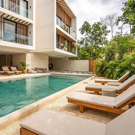 Lx Ph De 2 Rec. | Piscina Privada | Vista Hermosa Apartment Tulum