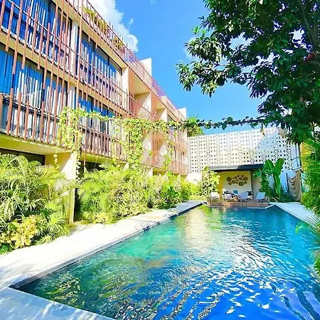 *tulum 2br W/ Pool, Gym, Security, Walk To Town Apartment *