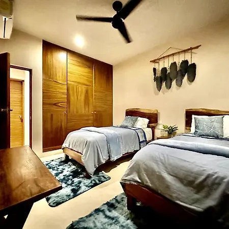 Apartment *tulum 2br W/ Pool, Gym, Security, Walk To Town Tulum