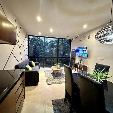 *tulum 2br W/ Pool, Gym, Security, Walk To Town Apartment