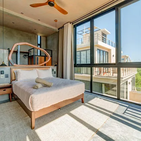 Apartment Jungle On Beach Road, Pool & Cenotes Onsite