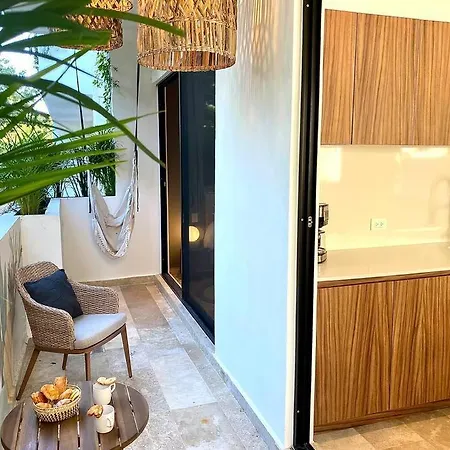New Eco-chic Style For 6 @ Kaan Towers Aldea Zama Apartment
