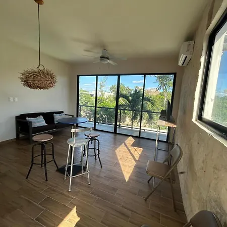 Beauty Of Simplicity In Tulum's Sought-after Neighborhood Apartment
