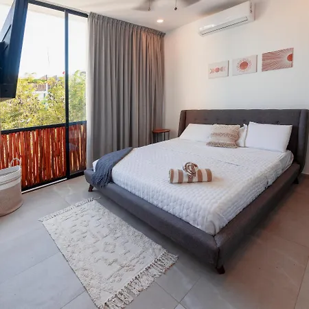 Apartment Modern 3br Penthouse W/rooftop Pool Tulum
