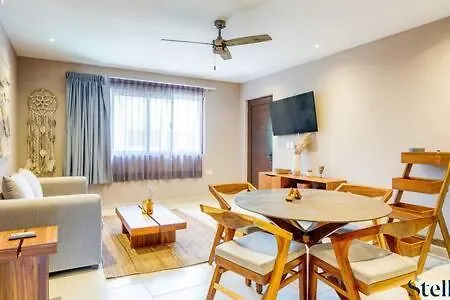 New Chic Private Balcony Huge Pool Onsite Holiday home Tulum