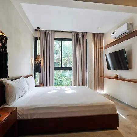 Apartment Exquisite 2-Bed Apt, Private Terrace With Plunge Pool, Rooftop, Swimming Pools And Gym Tulum