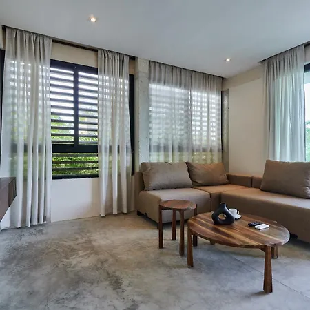 Exquisite 2-Bed Apt, Private Terrace With Plunge Pool, Rooftop, Swimming Pools And Gym Apartment Tulum