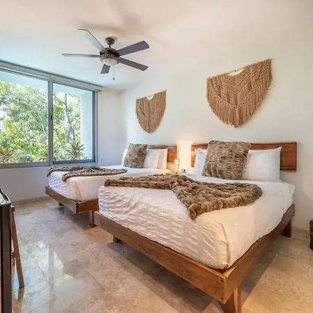 Holiday home Nhoa 211a Lux 2br Pool View In Aldea Zama Tulum