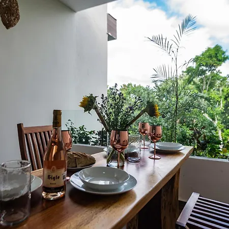 Aketzali 1 Serene Retreat Apartment Tulum