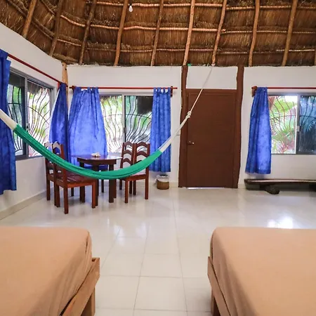 Campsite Playa Lakin-ha Beachfront Cabins Tulum