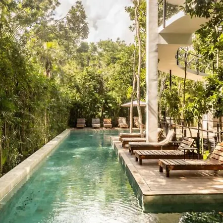 Spectacular Jungle In Th 33 Terrace Gym Private Pool Villa Tulum