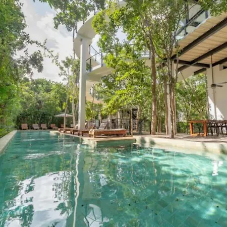 Spectacular Jungle In Th 33 Terrace Gym Private Pool * Tulum