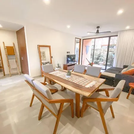 Apartment Stylish 2 Bedroom Apt • Lovely • Pool • Aldea Savia Tulum
