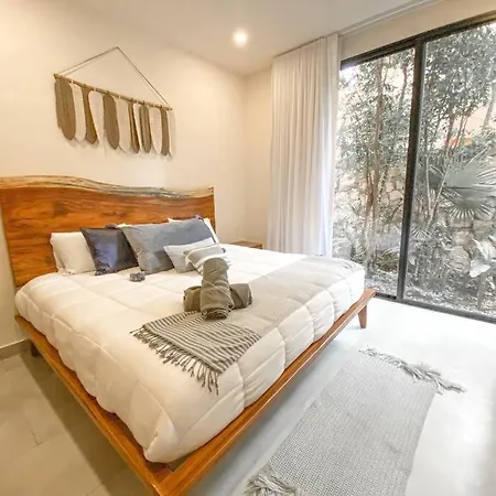 Apartment Stylish 2 Bedroom Apt • Lovely • Pool • Aldea Savia Tulum