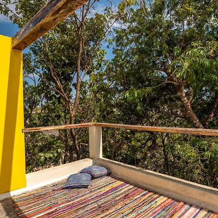 In La Veleta, 3bds, 2bth, Garden, Rooftop * Tulum