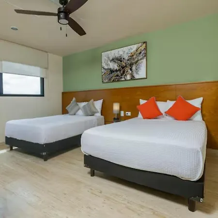 Luxury Ph & Priv. Rooftop W/jacuzzi - Aldea Zama * Tulum
