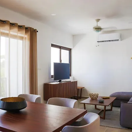 Apartment Lunata Aldea Zama 201 Private Rooftop Pool