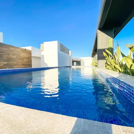 Apartment Private Pool 2br Nest In Premium Aldea Zama With Gym