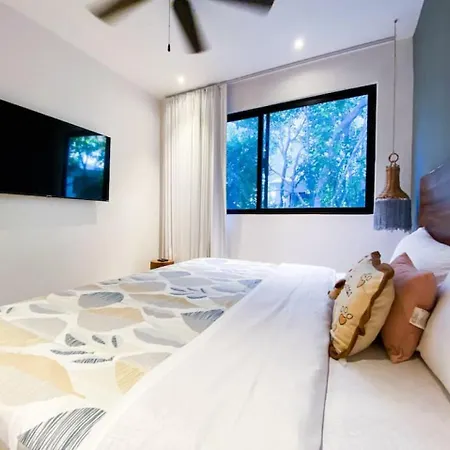 Apartment Private Pool 2br Nest In Premium Aldea Zama With Gym