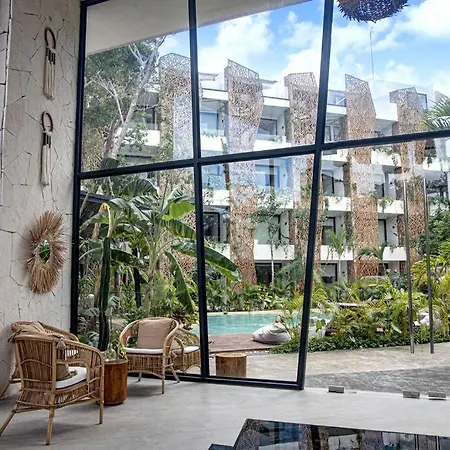 Estilo Boho Chic One Bedroom Dk Jade 29 By Sandy Powerful Apartment Tulum