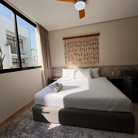 Nuevo Studio Toh Aldea Zama 15 Min Playa Apartment *