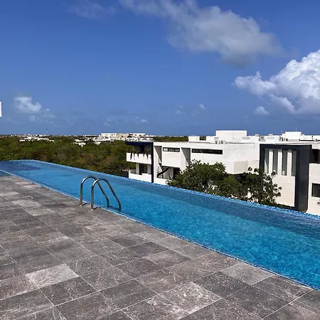 Nuevo Studio Toh Aldea Zama 15 Min Playa Apartment *
