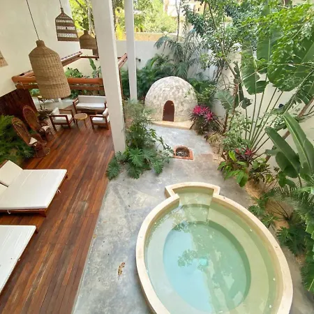 Large Studio Ph With Private Roof And Hot Tub Pool Gym Tulum
