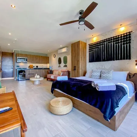 Large Studio Ph With Private Roof And Hot Tub Pool Gym * Tulum