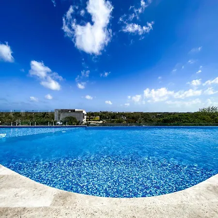 Apartment Bright Ph Downtown With Private Pool And Terrace Tulum