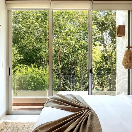 Nhoa 206a Lux 2br Jungle View In Aldea Zama Holiday home Tulum