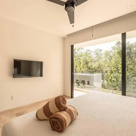 Apartment Pool View Brand New 2 Bedroom Gated Community Tulum