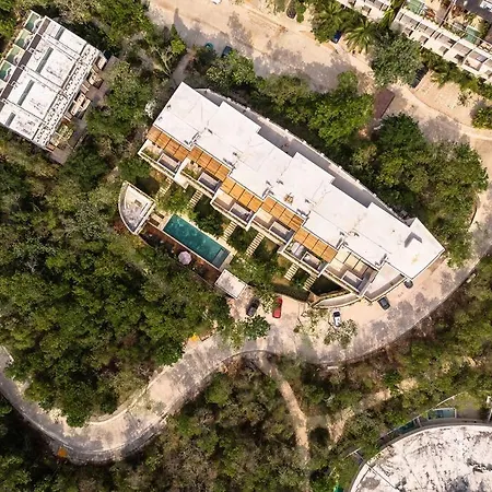 Pool View Brand New 2 Bedroom Gated Community Tulum