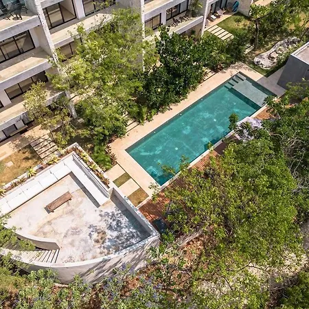 Pool View Brand New 2 Bedroom Gated Community Tulum